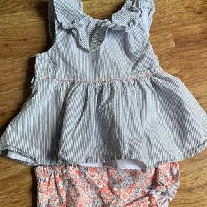 Girls shirt/bloomers